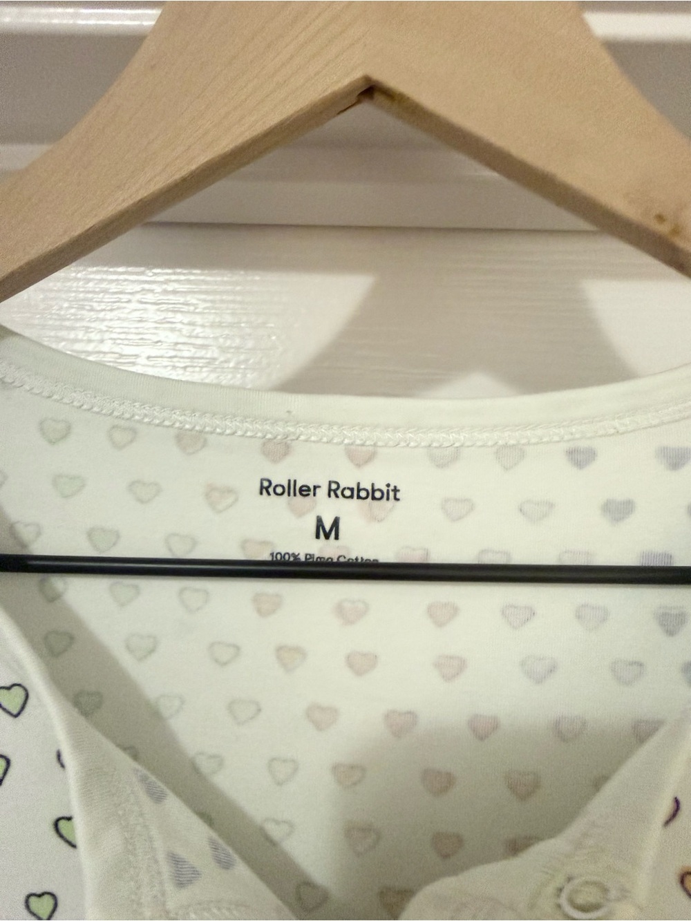 Roller Rabbit Rainbow Hearts PJ Set - Picture 2 of 5